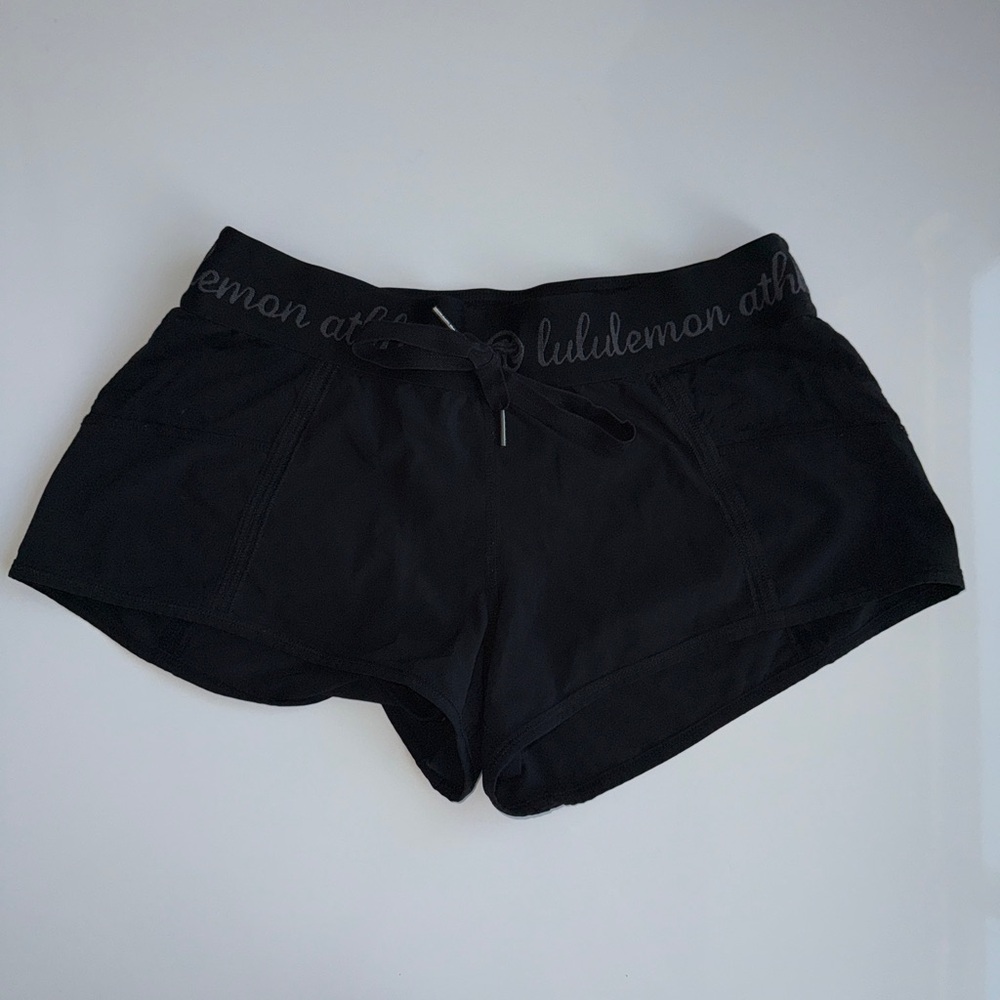 Lululemon Women's Black Athletic Shorts